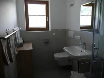 Ein Badezimmer in der Unterkunft Ferienwohnung Enn