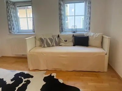 Ein Bett oder Betten in einem Zimmer der Unterkunft Rosenberger I