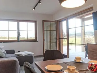Ein Sitzbereich in der Unterkunft Apartment Die Tagträumerei by Interhome