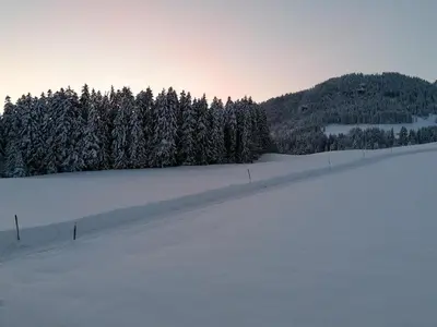 Ferienwohnung Lacken im Winter