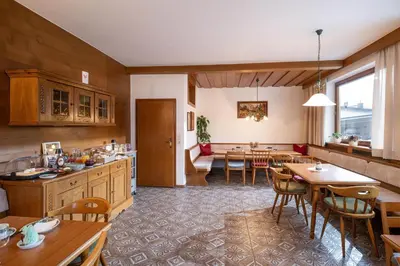 Küche/Küchenzeile in der Unterkunft Gästehaus Kopp