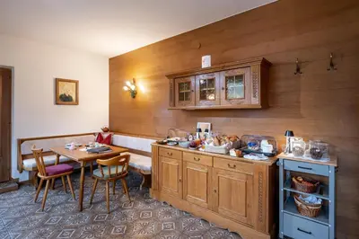 Küche/Küchenzeile in der Unterkunft Gästehaus Kopp