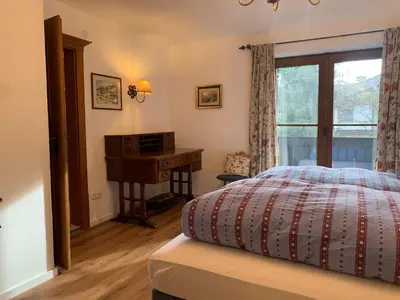 Ein Bett oder Betten in einem Zimmer der Unterkunft Flow In