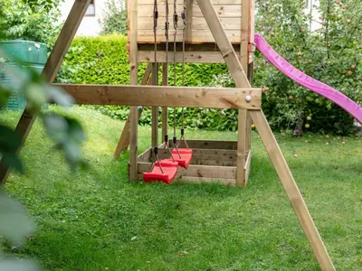 Ein Kinderspielbereich in der Unterkunft Apart An der Ache