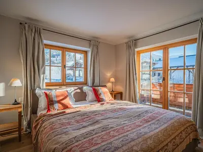 Ein Bett oder Betten in einem Zimmer der Unterkunft Bichlnwiesn