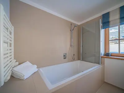 Ein Badezimmer in der Unterkunft Bichlnwiesn