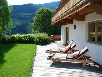 Naturlandschaft in der Nähe des Chalets