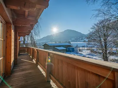 Naturlandschaft in der Nähe des Chalets