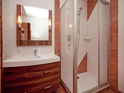 Ein Badezimmer in der Unterkunft Flat in Mittersill near Ski Lift