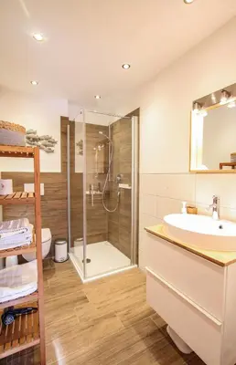 Ein Badezimmer in der Unterkunft Hochkrimml 51 - Top EG