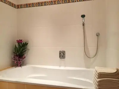 Ein Badezimmer in der Unterkunft Das Alpbach Juwel
