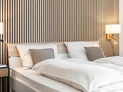 Ein Bett oder Betten in einem Zimmer der Unterkunft Brixen Alpin Living Top Alle