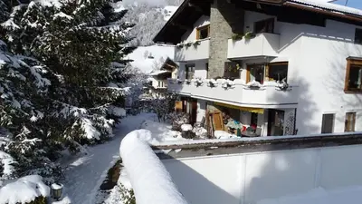Apartment Haus Janine im Winter