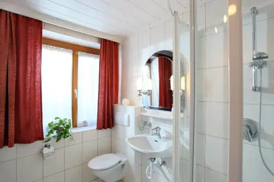 Ein Badezimmer in der Unterkunft Apartment Haus Janine