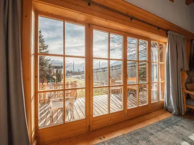 Ein Balkon oder eine Terrasse in der Unterkunft Chalet in Kitzbühel near Ski Lifts