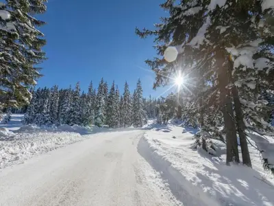 Flat in Mittersill near Hohe Tauern Ski Slopes im Winter
