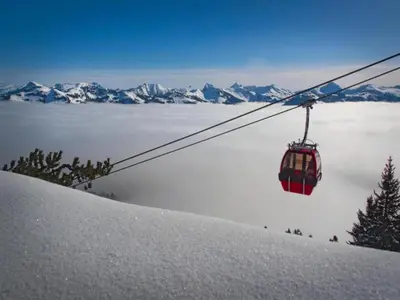 Flat in Mittersill near Hohe Tauern Ski Slopes im Winter