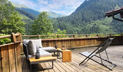 Naturlandschaft in der Nähe des Ferienhauses