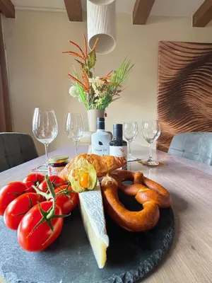Essen in der Ferienwohnung oder in der Nähe