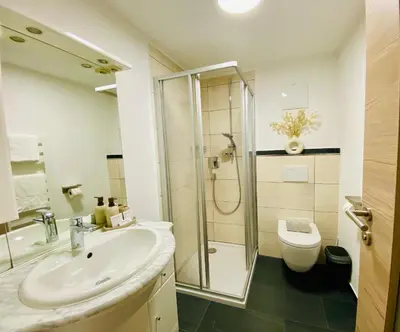 Ein Badezimmer in der Unterkunft Apartment Baumann - Wildschönau Premium Card im Sommer inklusive!