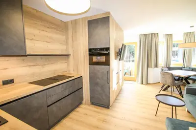 Küche/Küchenzeile in der Unterkunft Ferienwohnung Königsleiten 77 - Top 6