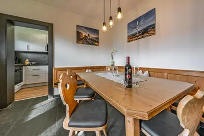Küche/Küchenzeile in der Unterkunft Ferienhaus Johanna in Mayrhofen-Hippach- Nähe der Skipiste
