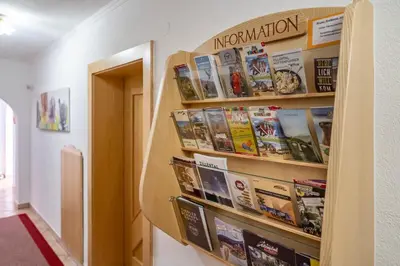 Die Bibliothek im Ferienhaus