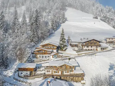 Kitz Hills Chalet Mondschein im Winter