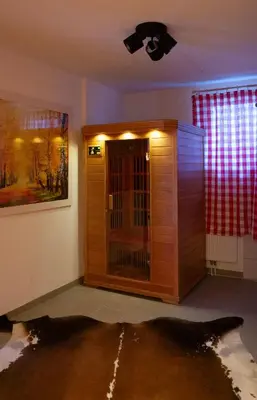 Grundriss der Unterkunft Chalet Panoramaview Garten Sauna Ski out