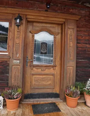 Eine Fassade oder ein Eingang zu Ferienwohnung Thumerhof