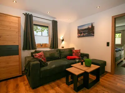 Ein Sitzbereich in der Unterkunft Apartment Stöckl by Interhome