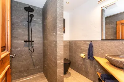 Ein Badezimmer in der Unterkunft Appartement Adamhof Hochsitz Leogang