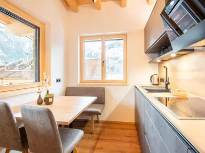 Küche/Küchenzeile in der Unterkunft Apartment Moiklerhof