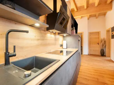 Küche/Küchenzeile in der Unterkunft Apartment Moiklerhof