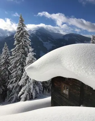 Apartment Acker im Winter