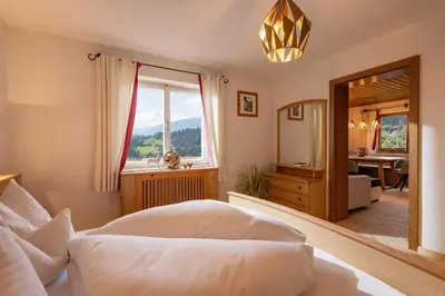 Ein Bett oder Betten in einem Zimmer der Unterkunft Mountainresort Seiwald