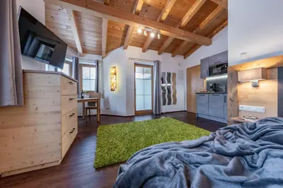 TV/Unterhaltungsangebot in der Unterkunft Appartement Ahornblick im Ferienhaus Johanna in Hippach-Mayrhofen - Nähe Skipiste