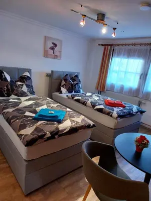 Ein Bett oder Betten in einem Zimmer der Unterkunft Apartment Voithofer