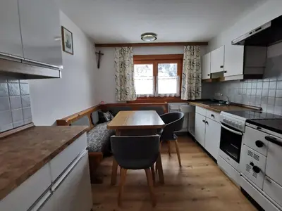 Küche/Küchenzeile in der Unterkunft Apartment Voithofer