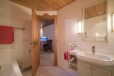 Ein Badezimmer in der Unterkunft Appartement Luise