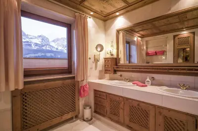 Ein Badezimmer in der Unterkunft Appartement Luise