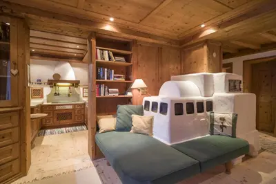 Die Bibliothek in der Ferienwohnung