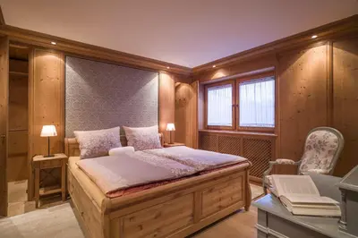 Ein Bett oder Betten in einem Zimmer der Unterkunft Appartement Luise