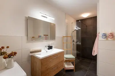 Ein Badezimmer in der Unterkunft Zellberger Auszeit