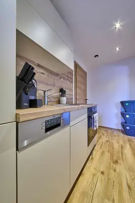 Küche/Küchenzeile in der Unterkunft Apartment Eastside Top 8