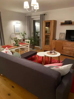 TV/Unterhaltungsangebot in der Unterkunft Haus Kaiserblick Top 1
