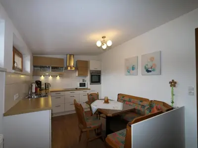 Küche/Küchenzeile in der Unterkunft Apartment in Zillertal near Ski Slopes