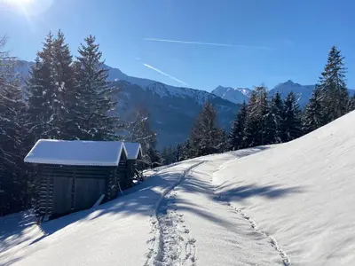 Naturlandschaft in der Nähe der Ferienwohnung