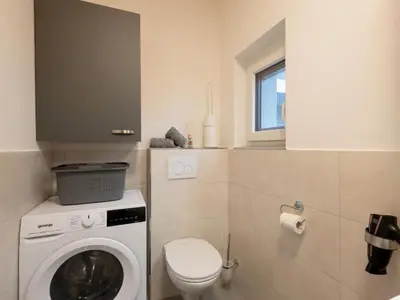Ein Badezimmer in der Unterkunft Almblick