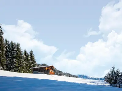 Chalet Nase at 1700m in the Zillertal im Winter